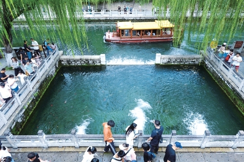 黑虎泉地下水位重回30米大关
