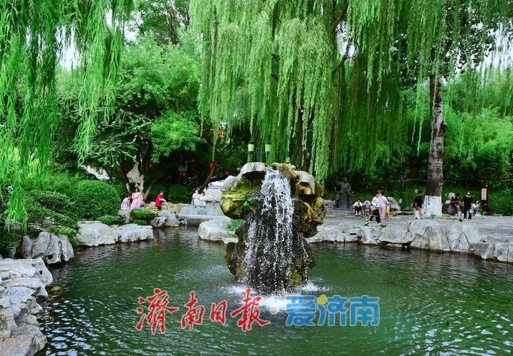 再破纪录,济南月牙泉实现持续喷涌一周年