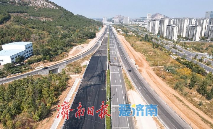 殷家林枢纽立交匝道升级改造,济南绕城高速改扩建项目取得阶段性成果