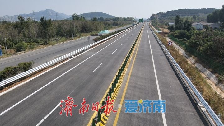 殷家林枢纽立交匝道升级改造,济南绕城高速改扩建项目取得阶段性成果