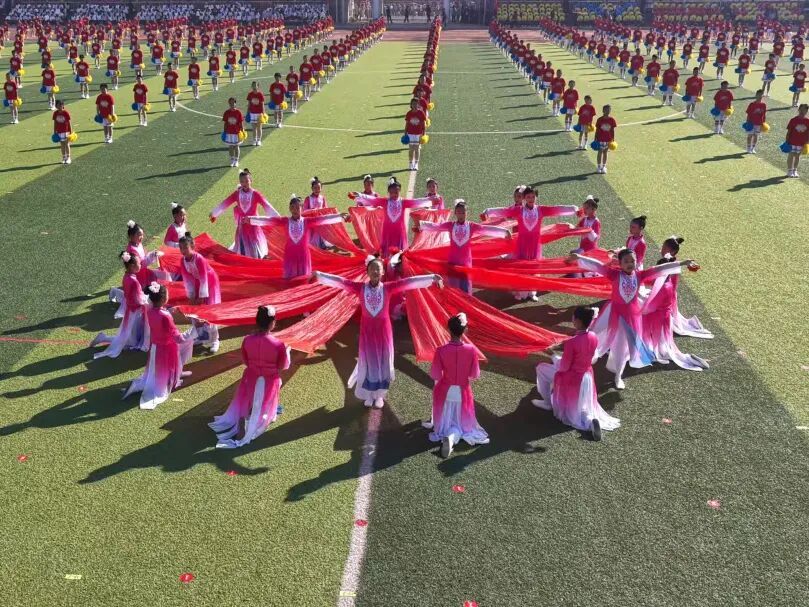 双辽市举行中小学生田径运动会暨体美成果展示活动开幕式(图3)